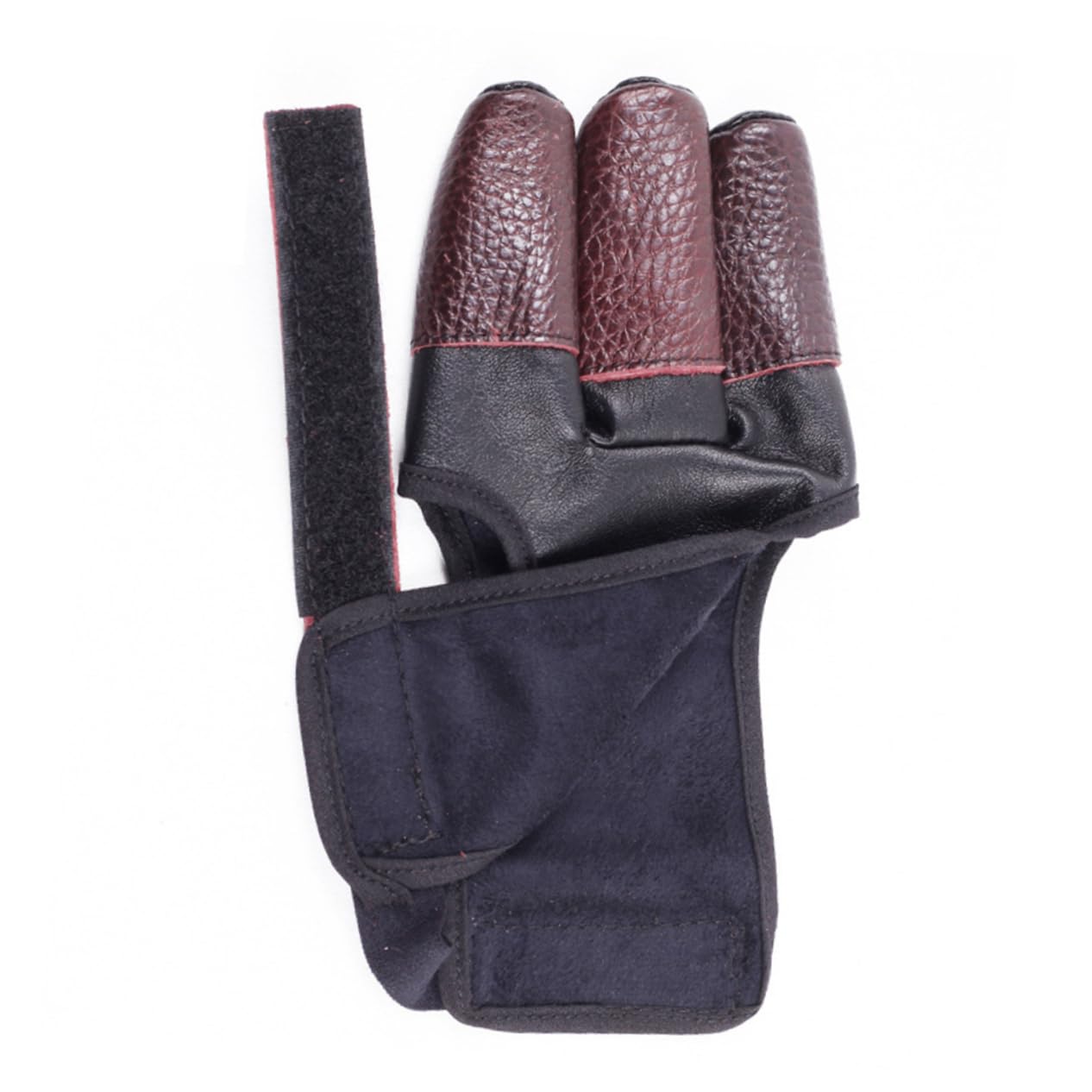 BESPORTBLE Guanti da Dito Bersaglio Guardia della Porta Bulloni Guanto Arco Ricurvo Stabilizzatore Presa Cuore Appendiabiti Guardia di Tiro con L'Arco Spillo Arco e Guanti Motosega Pu Coffee