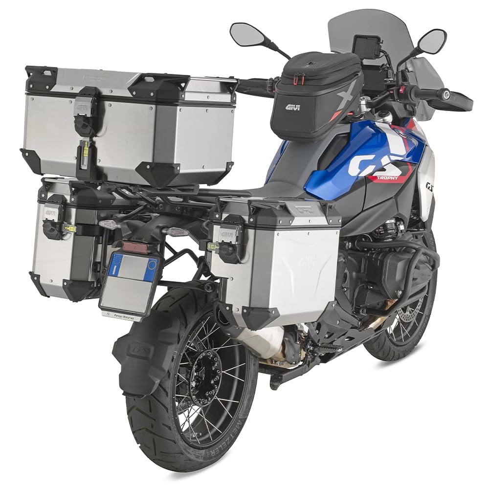 Givi Maleta Central Trekker Outback Evo 58 Smart Aluminio Ce U