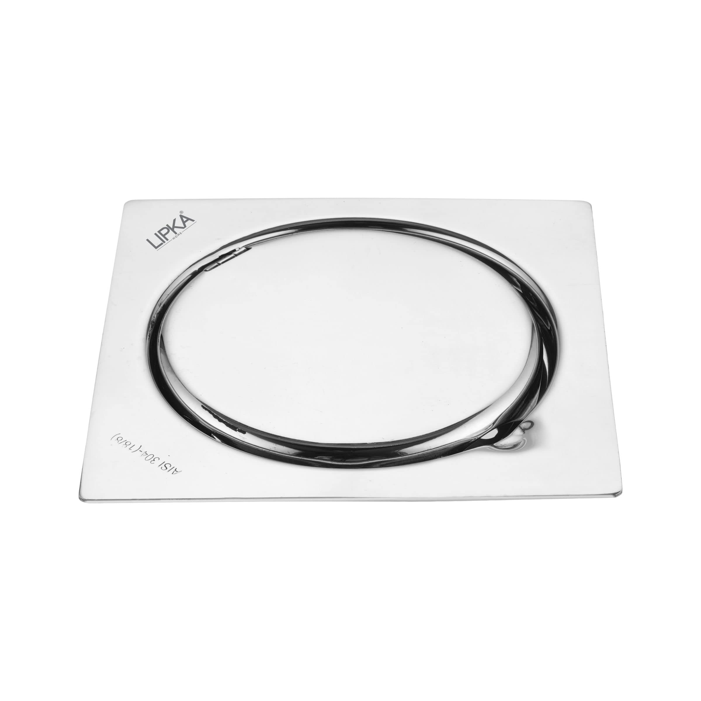 LIPKA Gemini Square Flat Cut Floor Drain |304-Grade Stainless Steel |5 x 5 Inches| with Cockroach Trap| (B083ZGDDY5) Amazon Price History, Amazon Price Tracker