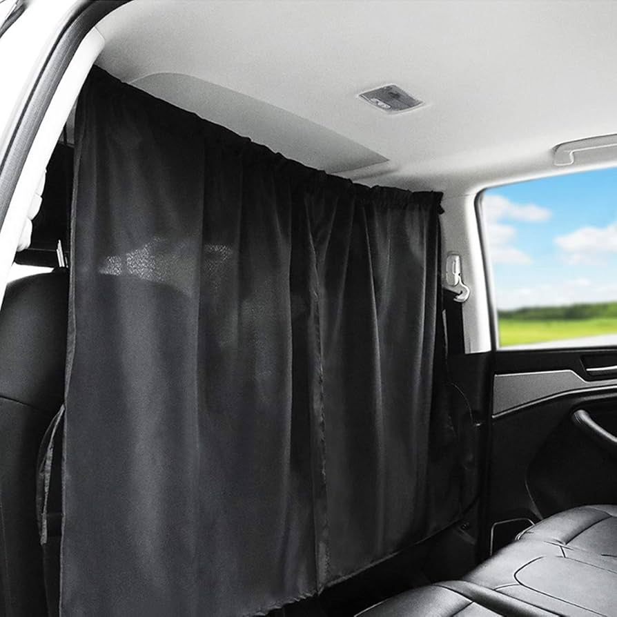 Amazon | 車用 カーテン 車中泊用カーテン フロント用 着替え