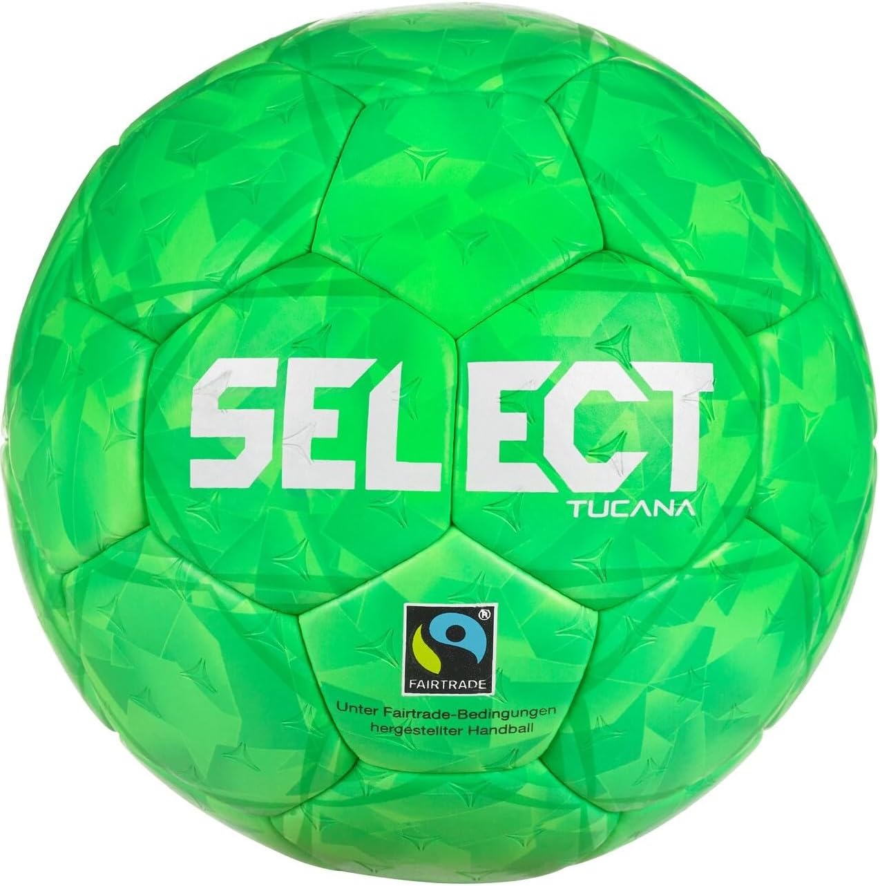 Select TUCANA Fairtrade v26 Handball Training Ball Green