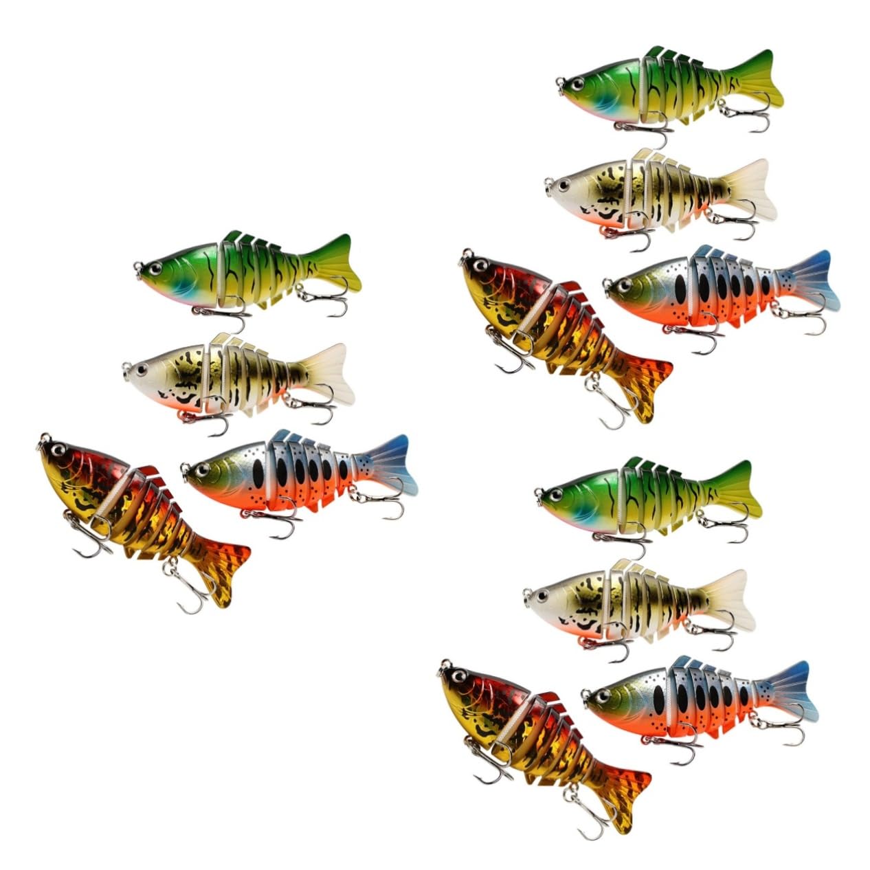 BESPORTBLE Leurre Appât Swimbait Leurres Bioniques Matériel De Pêche en Mer Leurres De Pêche en Eau Douce Leurre De Pêche Appâts De Pêche Lys De Pêche Plastique