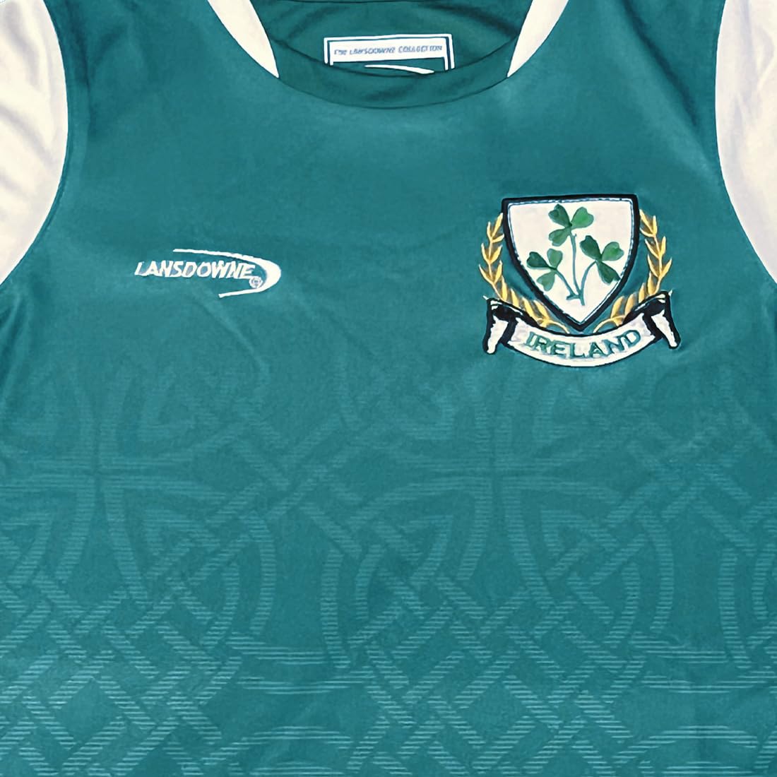 Lansdowne Green Ireland Celtic Design Performance T-Shirt Grünes Irland T-Shirt mit keltischem Design