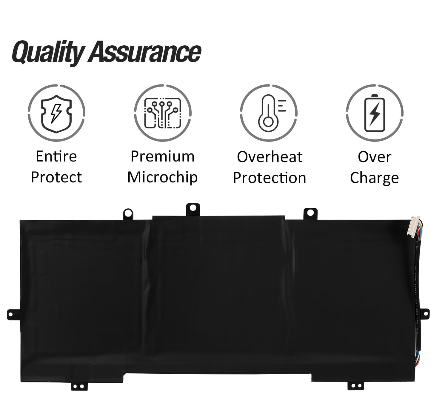 VR03XL VR03 Remplacement de la batterie d'ordinateur portable pour HP Envy 13-d 13-d000 13-d010nr 13-d008na 13-d053s3 13-d040wm 13-d049tu 13-d040nr 13-d010nr 13-d022tu 13-d006la 816497-1C1(11.4V 45Wh