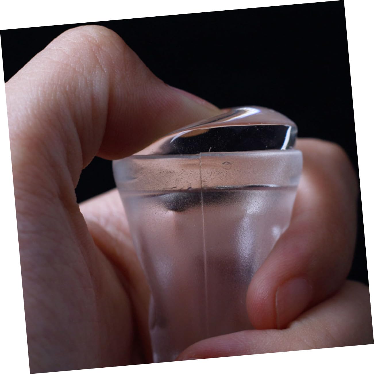 minkissy 10pezzi Timbri Per Unghie Strumenti Per Nail Art Regolabili Per Manicure Fai Te Compatti e Facili Da Usare Per Casa e Salone Di Bellezza