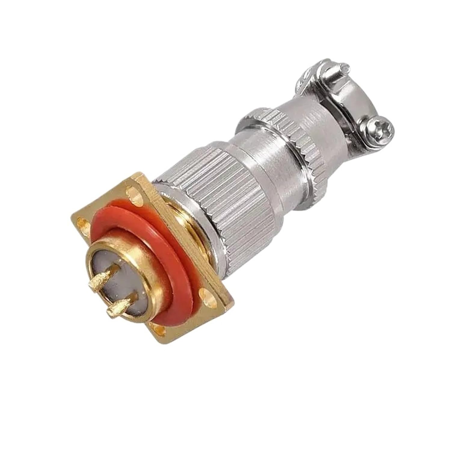 1Pcs Airtight Sealed MX12-2 3 4 Core Glass Sintered Socket Vacuum Connector MX12 2Pin 3Pin 4Pin 12mm 2core 3core 4core(MX12-2 core Complete)