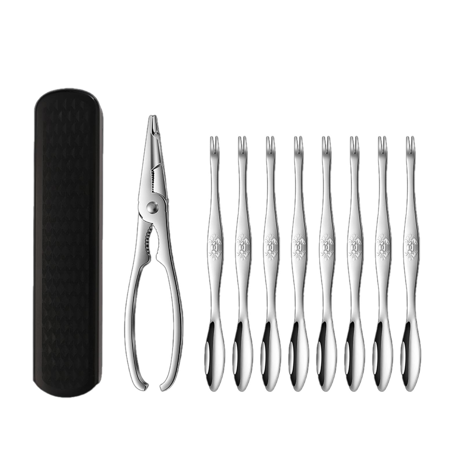 Utensilios de cocina y cascanueces para cangrejo con estuche individual