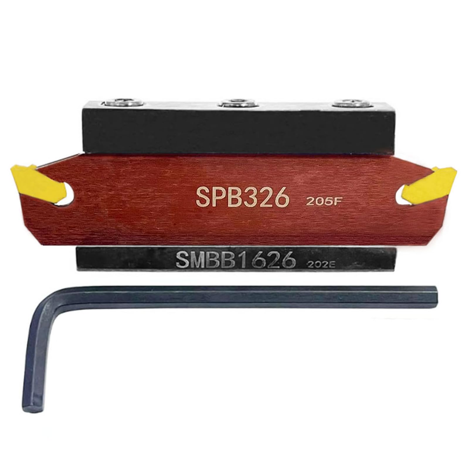 SPB326 SPB26-3 SP300 SMBB1626 Herramienta de corte de ranura 12 plaquitas de metal duro 3 mm