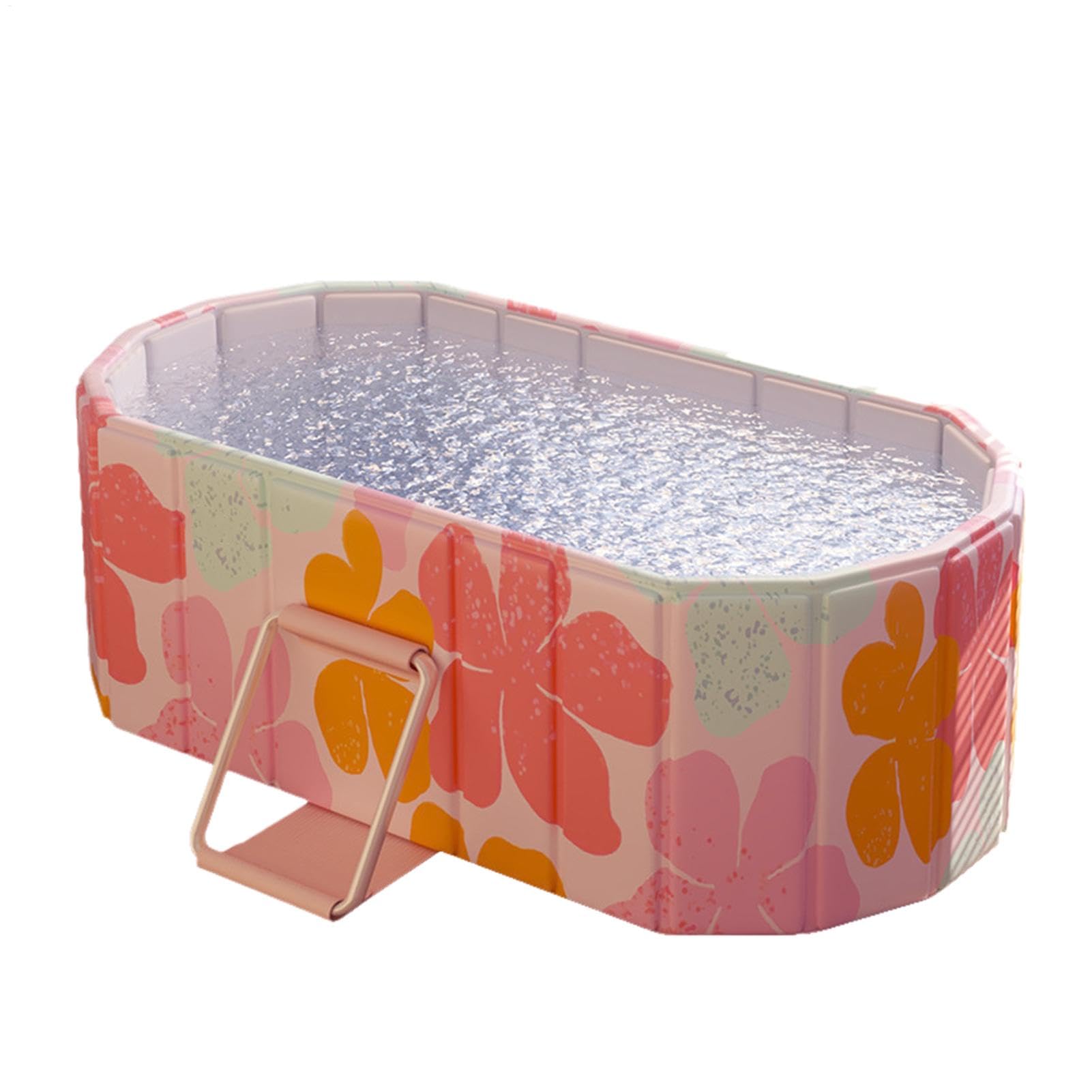 Bain de glace mobile isolant et pliable pour thérapie thermique