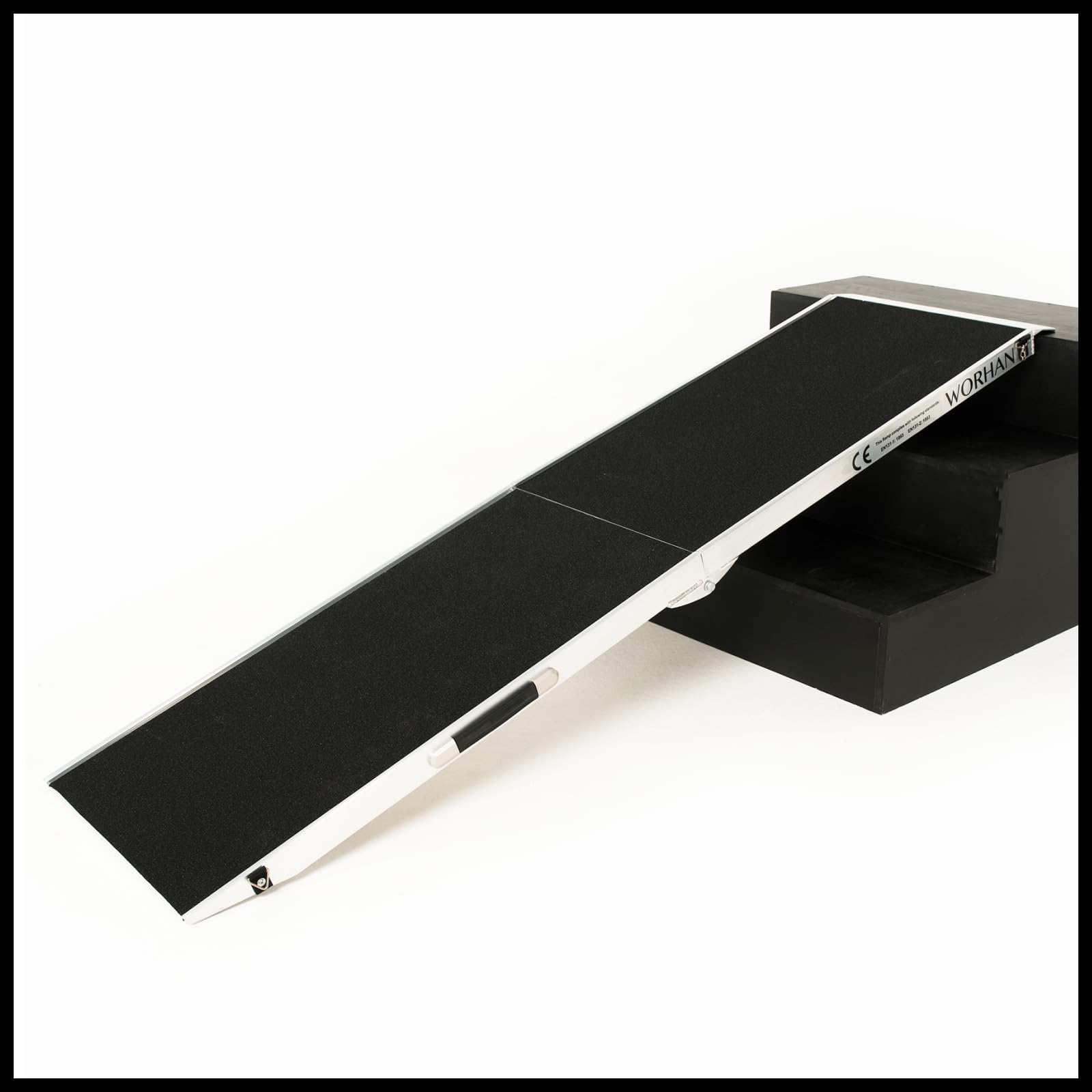 Rampa de Carga Acceso para Mascota Perro 113kg Rigida Robusta Plegable Plataforma Aluminio Superficie Antideslizante DR48