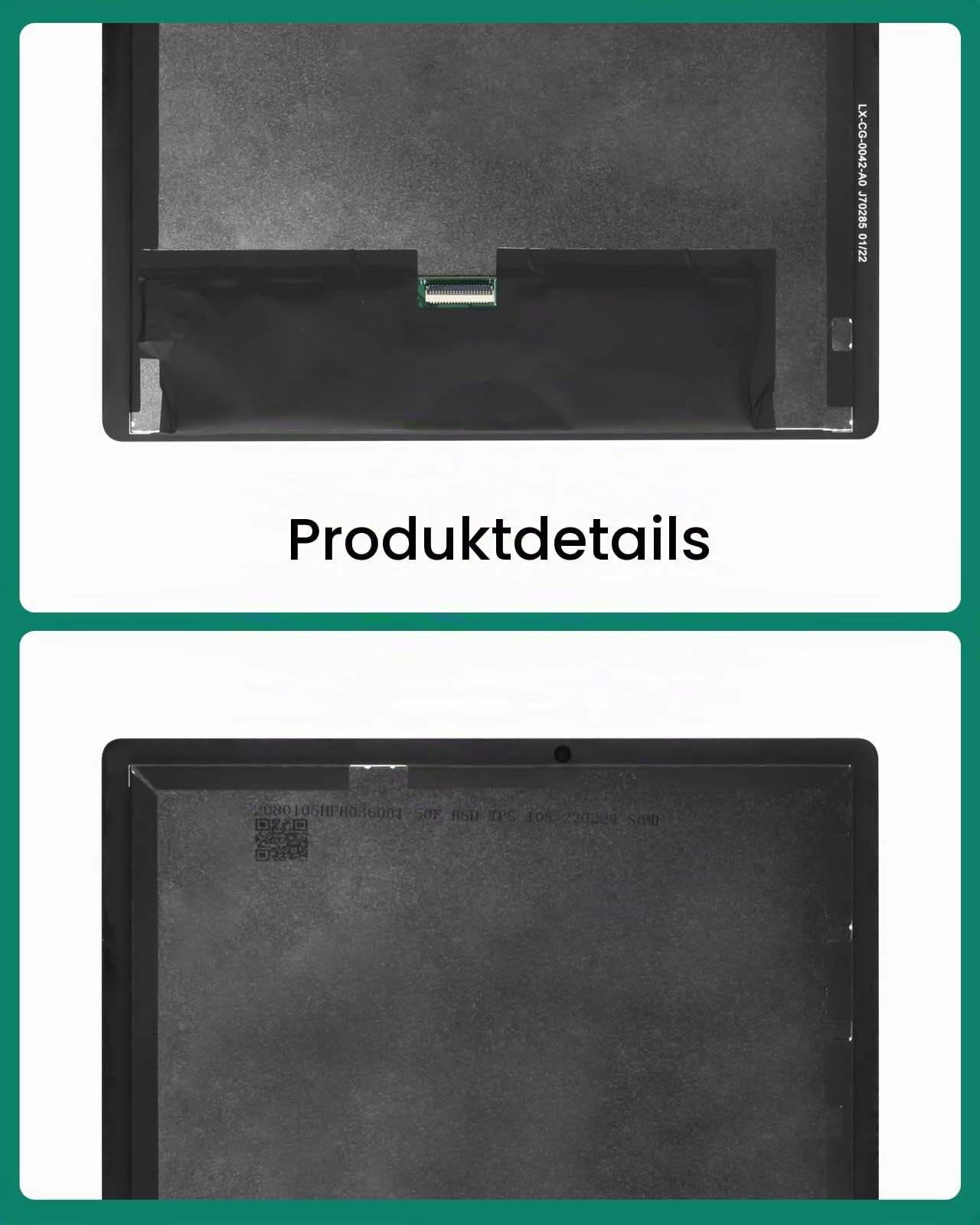 Ersatz-LCD-Bildschirm für Samsung Galaxy Tab A8 10.5 2021 2021 für Samsung Tab A8 10.5 2021 Bildschirm Ersatz X200 LCD Display SM-X200 Touch Digitizer Assembly SM-X205 Reparaturteil-Kits