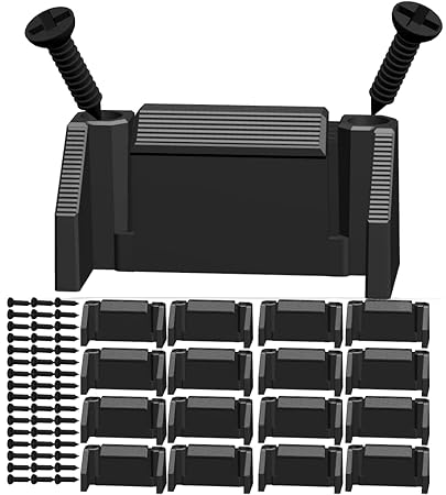 NyVoozy 8 sets heavy-duty level bracket fits all brands of level bracket storage level wall storage