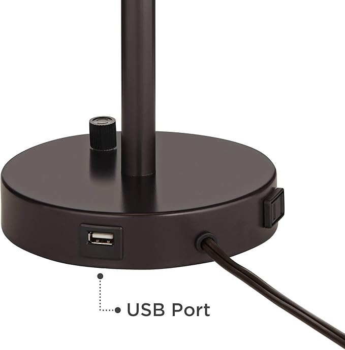 Lámparas de Mesa 360 Lighting Tull Set 2 con USB miniatura 5