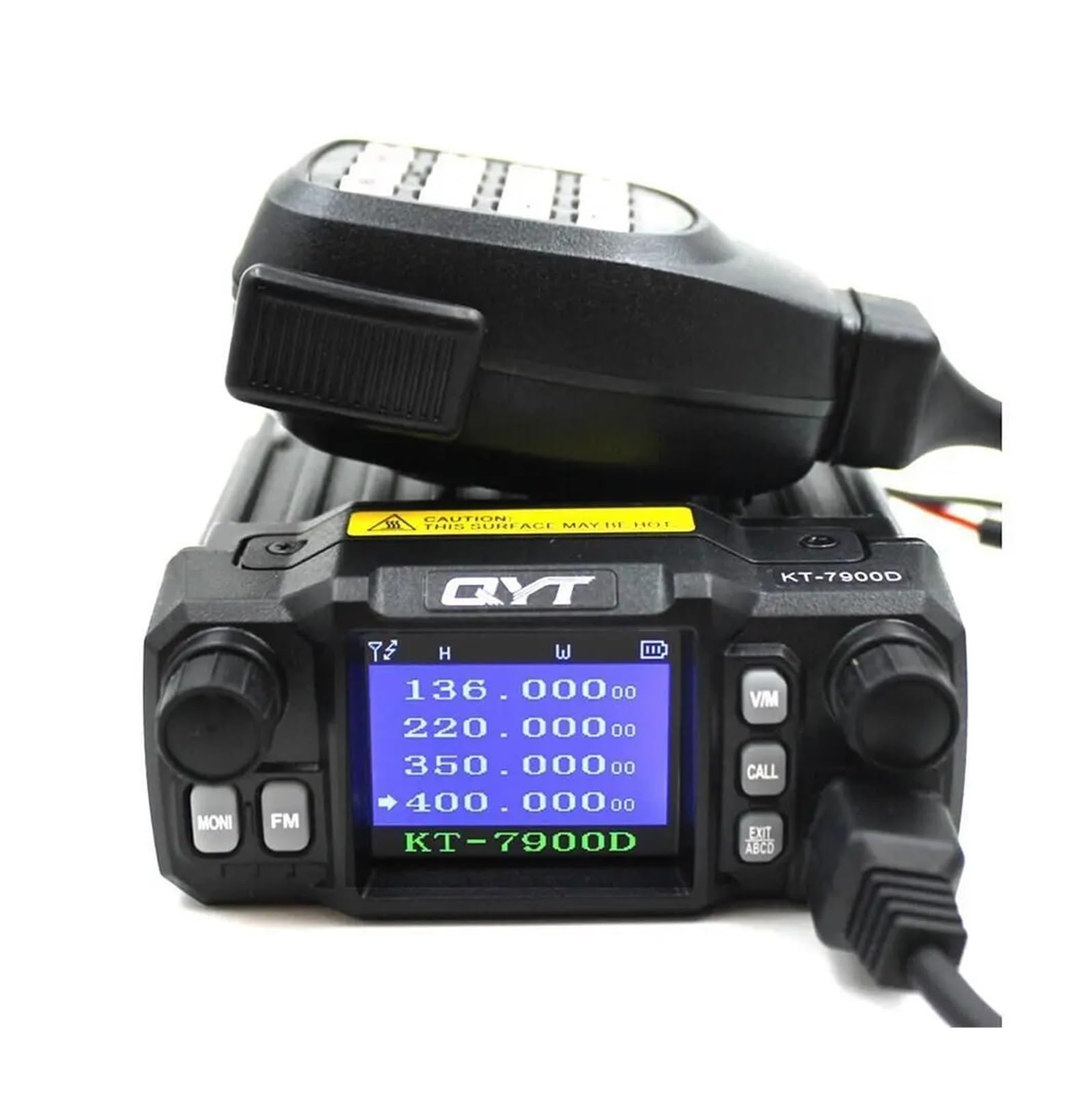 Walkie-talkie, Kt8900d Mini Radio Duże mobilne radio Czteropasmowy nadajnik-odbiornik Qyt Kt-7900d Zestawy morskie walkie talkie dalekiego zasięgu