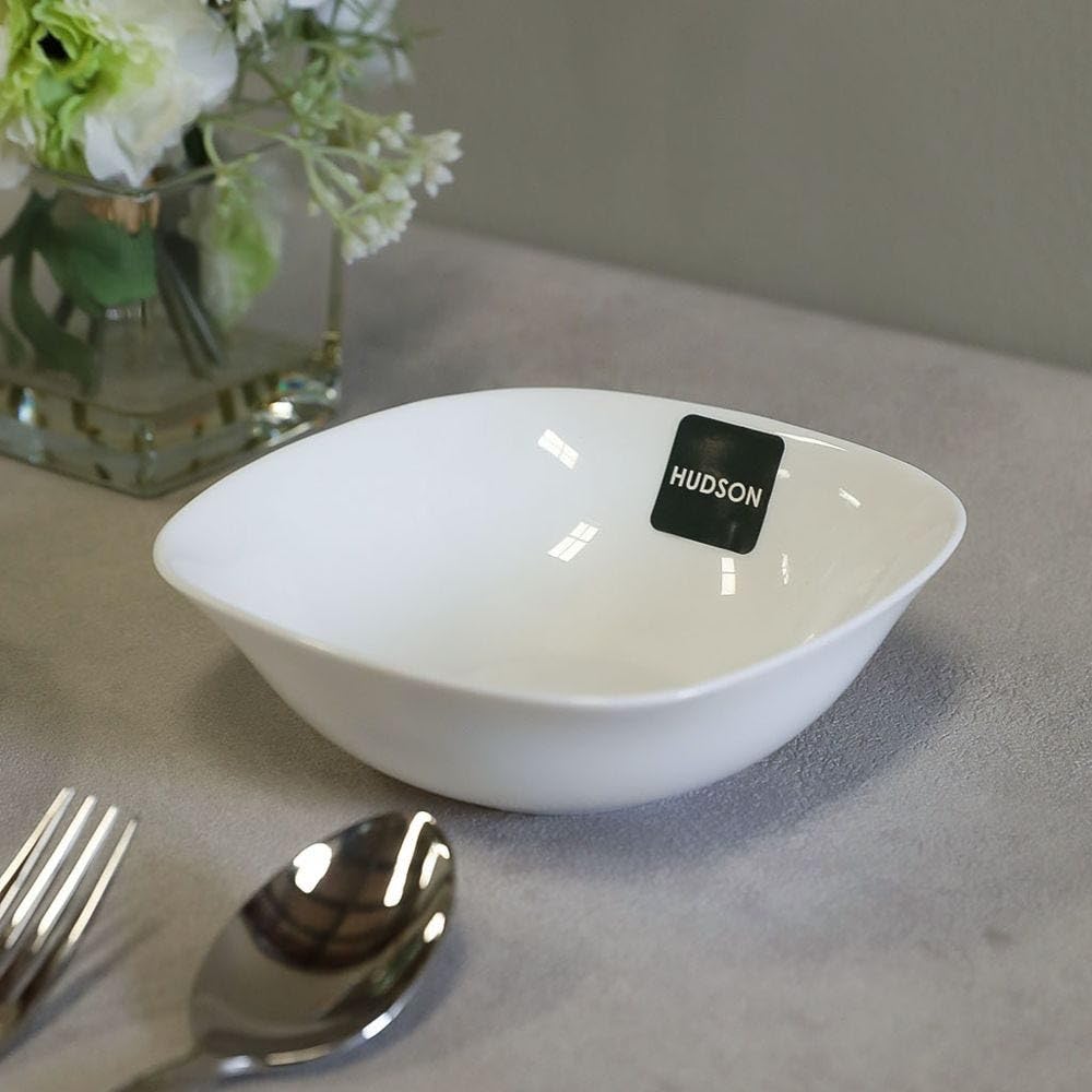 Danube Home Hudson Opal Bowl 16.5X5Cm White