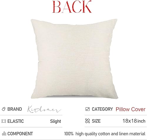 Miniatura 8 de Juego de 4 fundas de almohada de 18 x 18 pulgadas con diseño de tulipanes rosados para el día de San Valentín, diseño de camión con diseño de