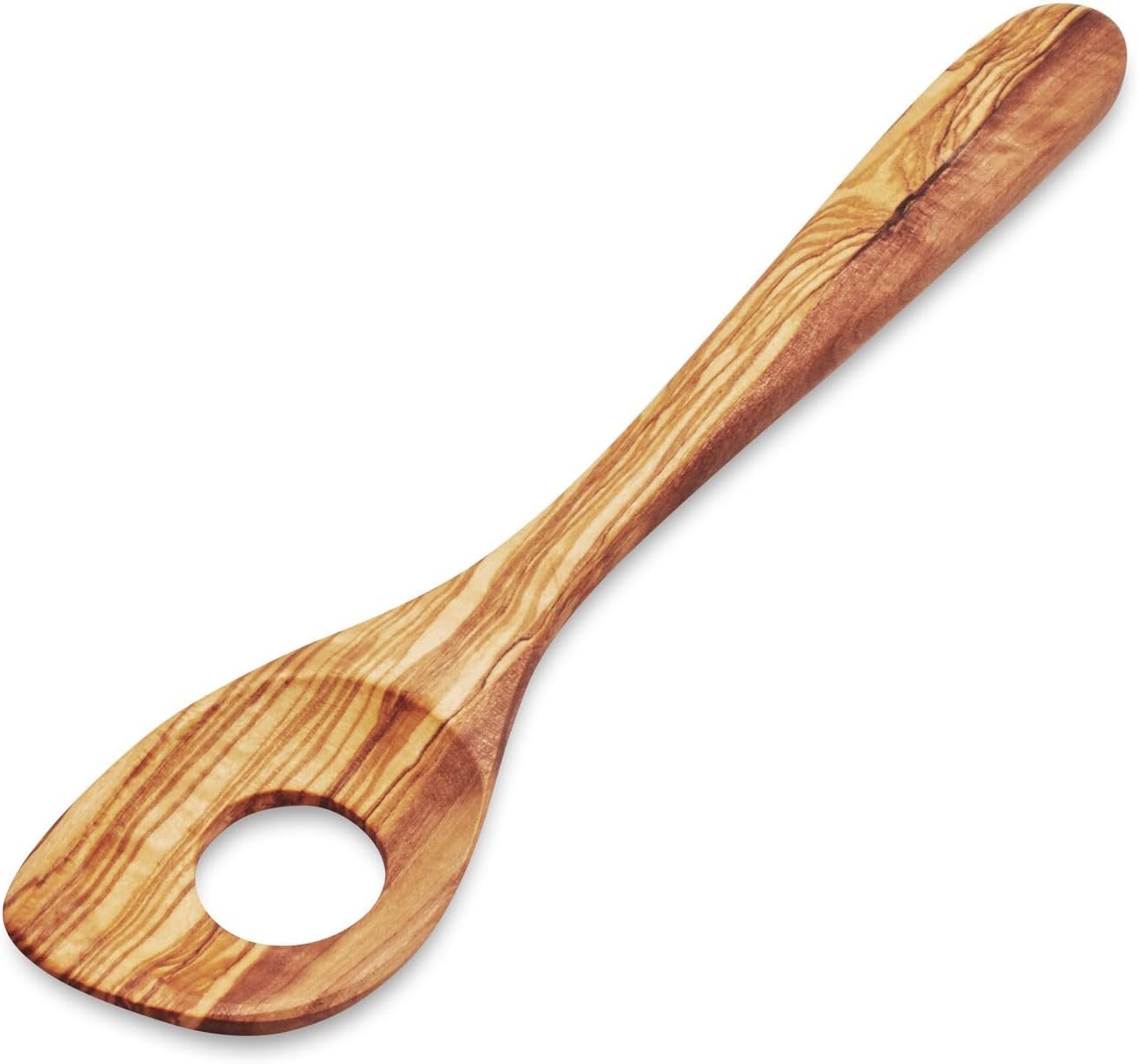 Sur La Table Olivewood Risotto Spoon, Tan