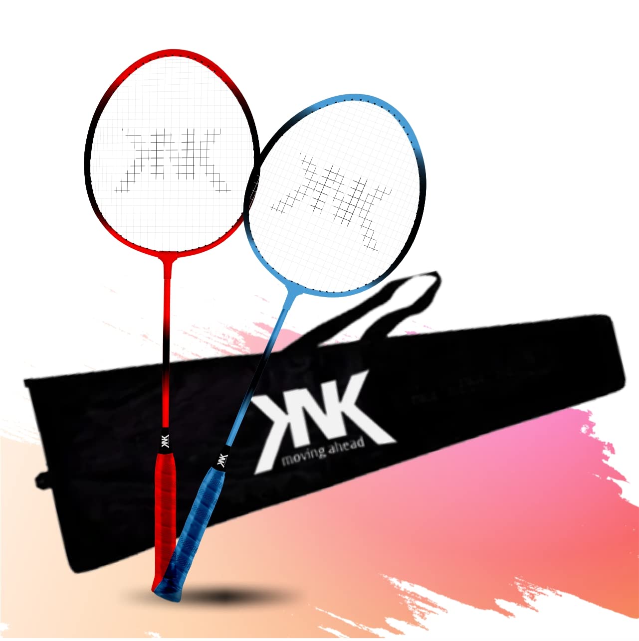 KNK Single Shaft Badminton Set Of 2 Pc With Nylon Shutltecock Badminton Cover (Set 2 With Cover), Multicolor (B0BK1QFSWQ) Amazon Price History, Amazon Price Tracker