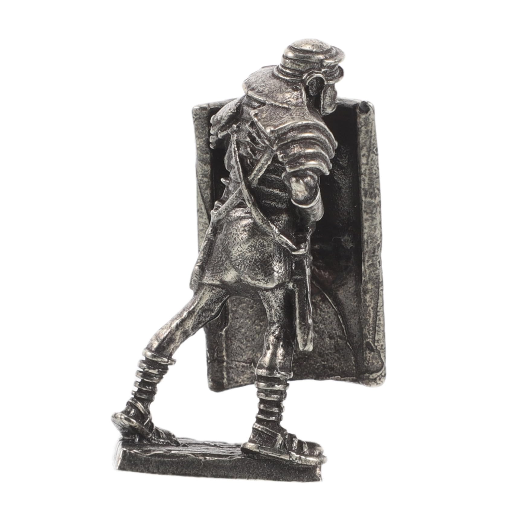 Toyvian Medieval Knight Figure Miniature Statue Desk Decoration for Home Office Table Party Favors Vintage Style Retro Guard Ornament