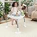 Ingenuity Spring & Sprout 2-in-1 Baby Activity Center Jumper and Table with Infant Toys - Ages 6 Months +, First Forest