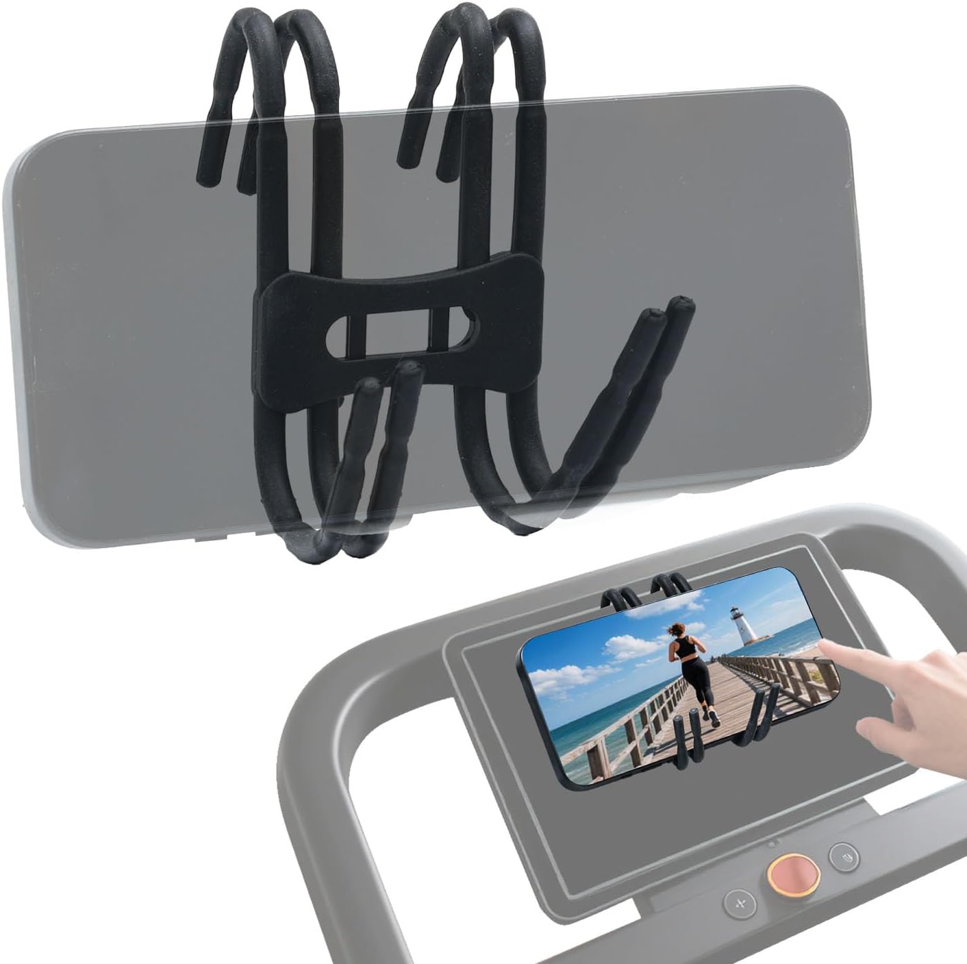 Treadmill Phone Holder