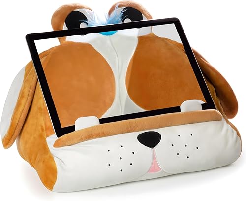 Miniatura 15 de Regalos para lectores y escritores Soporte de almohada para tableta para niños Almohada suave para iPad Soporte para regazo en forma de gato para