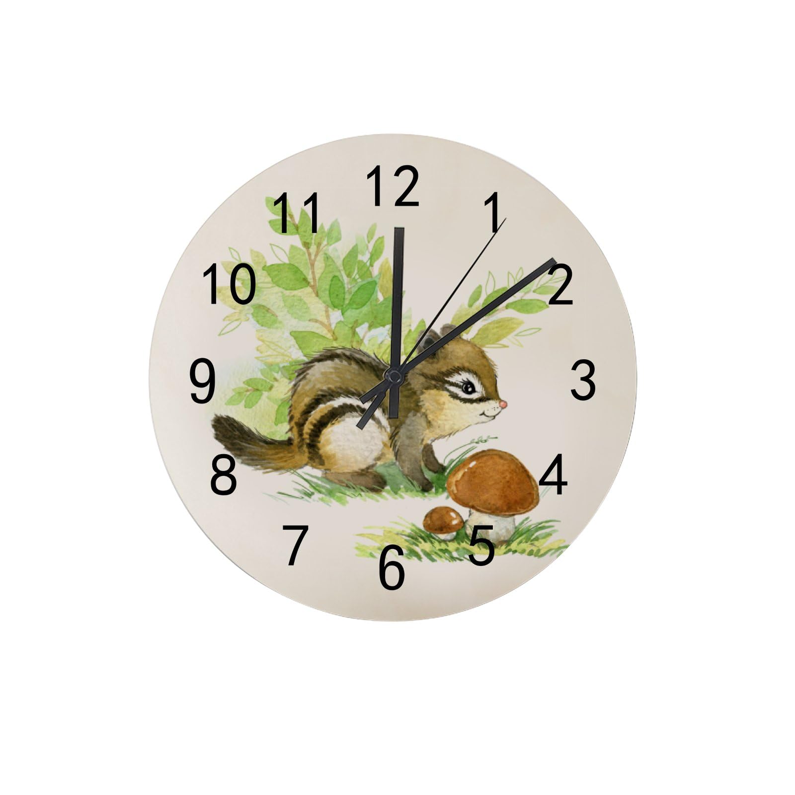Horloge à quartz de haute précision design tamia 25cm pour intérieur raffiné