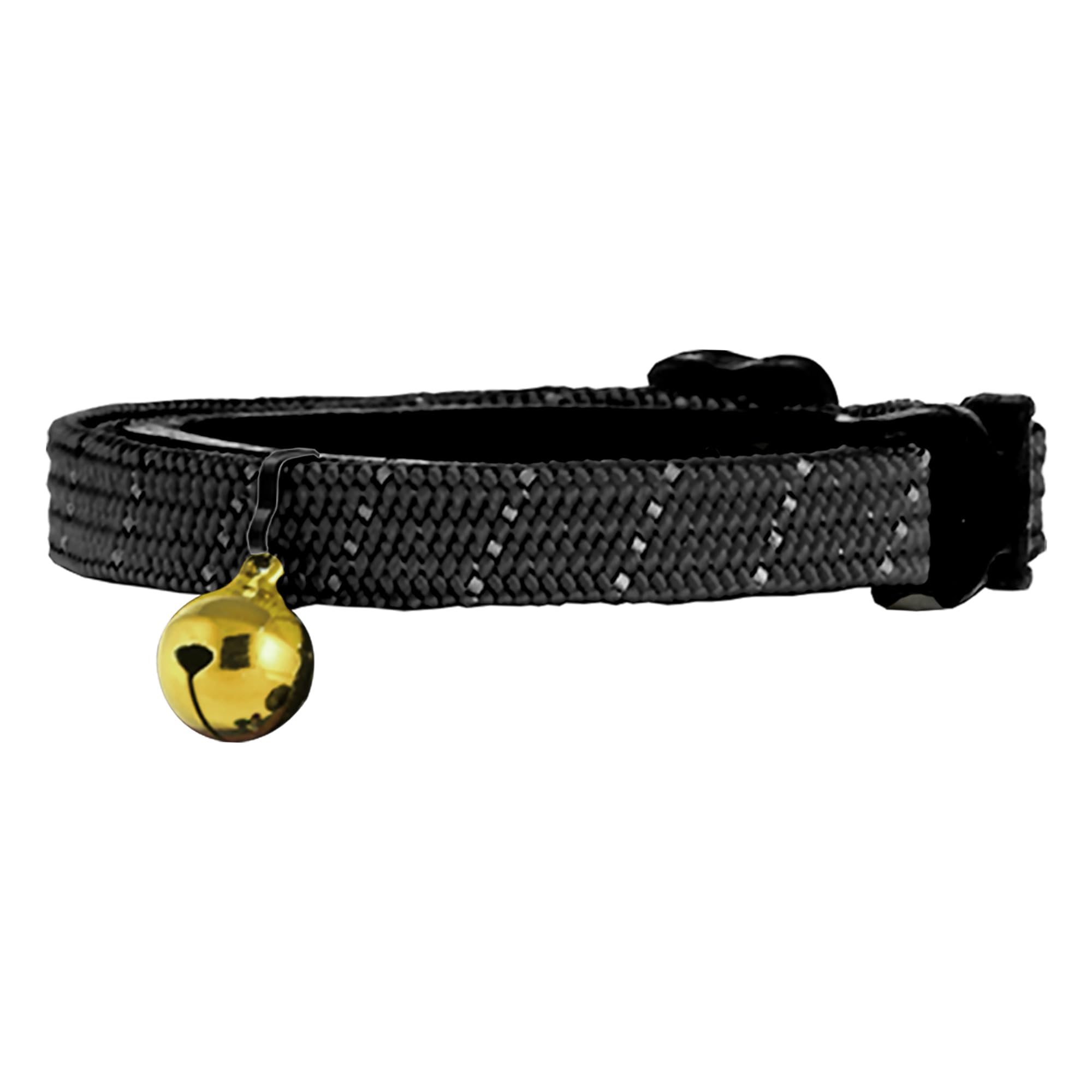 BirdsBeSafe® Collar de gato con campana, hilo reflectante para visibilidad nocturna, cómodo collar elástico para proteger al gato de atascarse en el jardín.