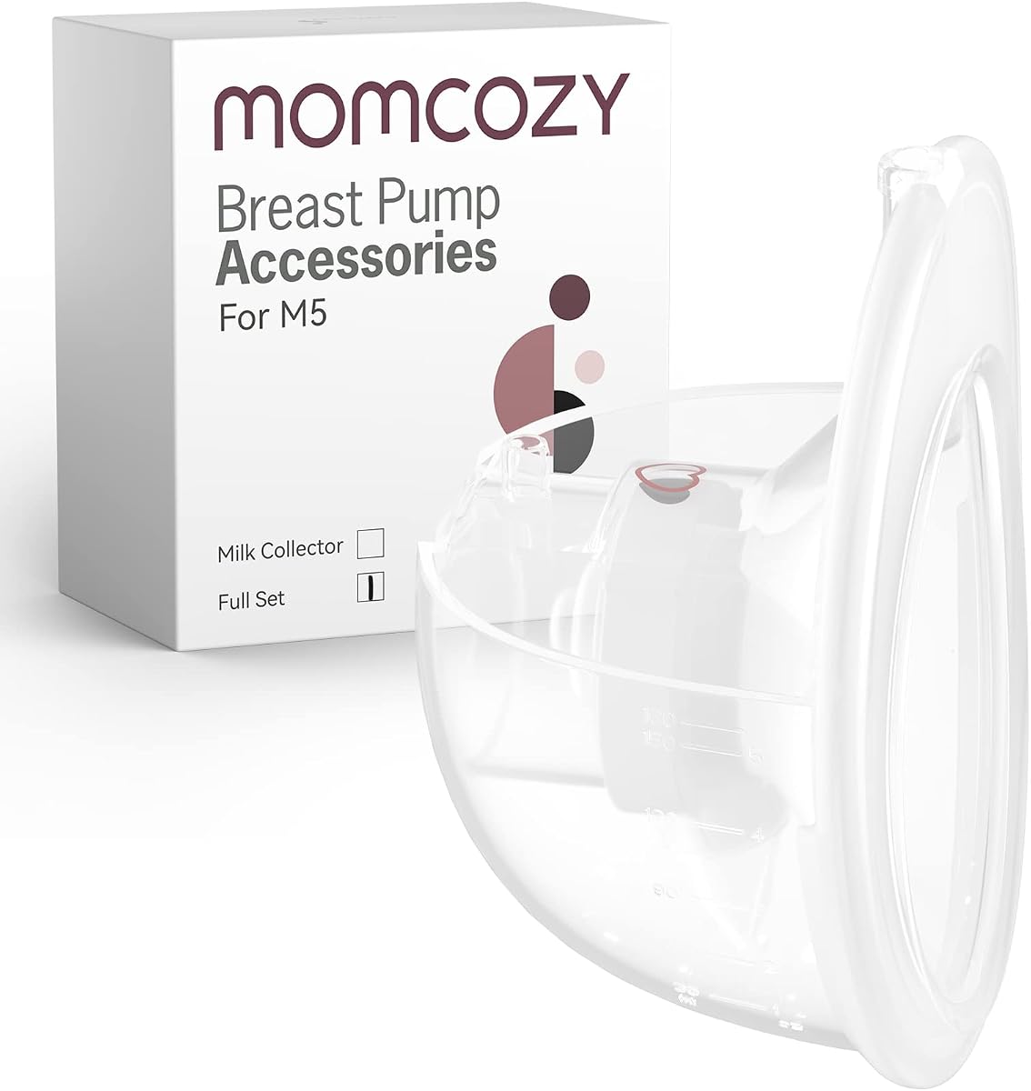 Momcozy M5 Original Replacement Accessories, Full Set Collector Cup 1 PC