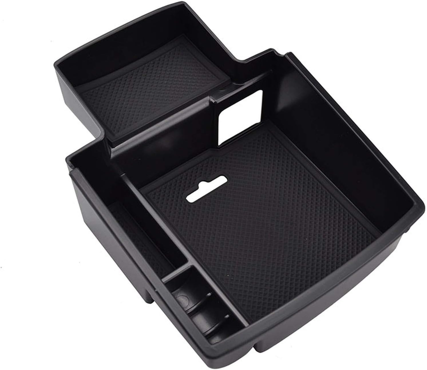 Car Central Storage Box Armrest Storage Organizer Tray,For AUDI Q5 2009