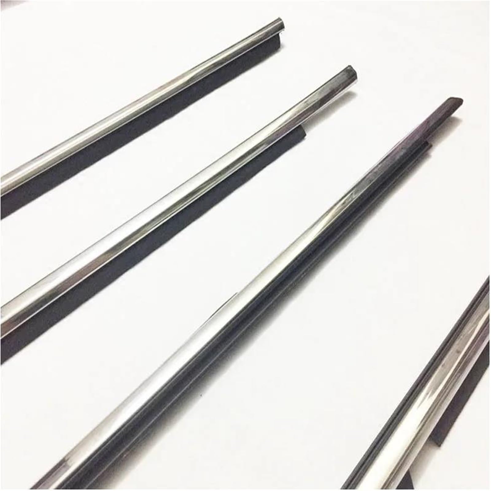 Youzka Chrome For Corolla 2009 2010 2011 2012 2013 Door Outside Window Weatherstrip Seal Belt Weather Strip Waterproof 7574002190