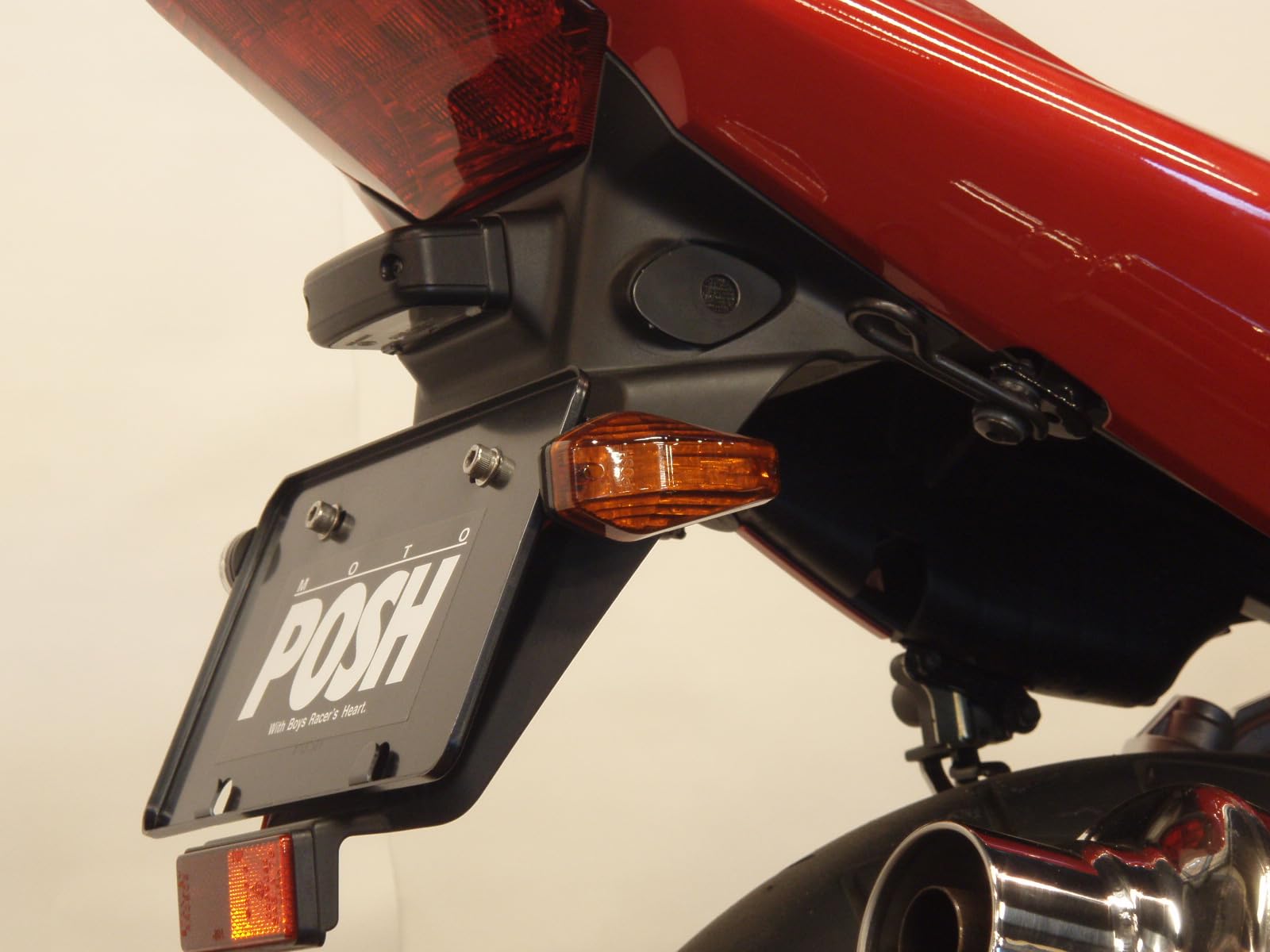 Amazon | ポッシュフェイス(POSH FAITH) バイク用品 エアロLEDリア