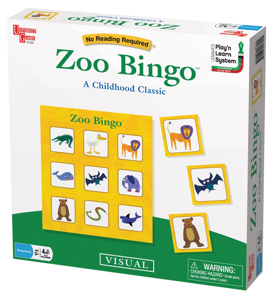 Play 'n Learn System, Zoo Bingo
