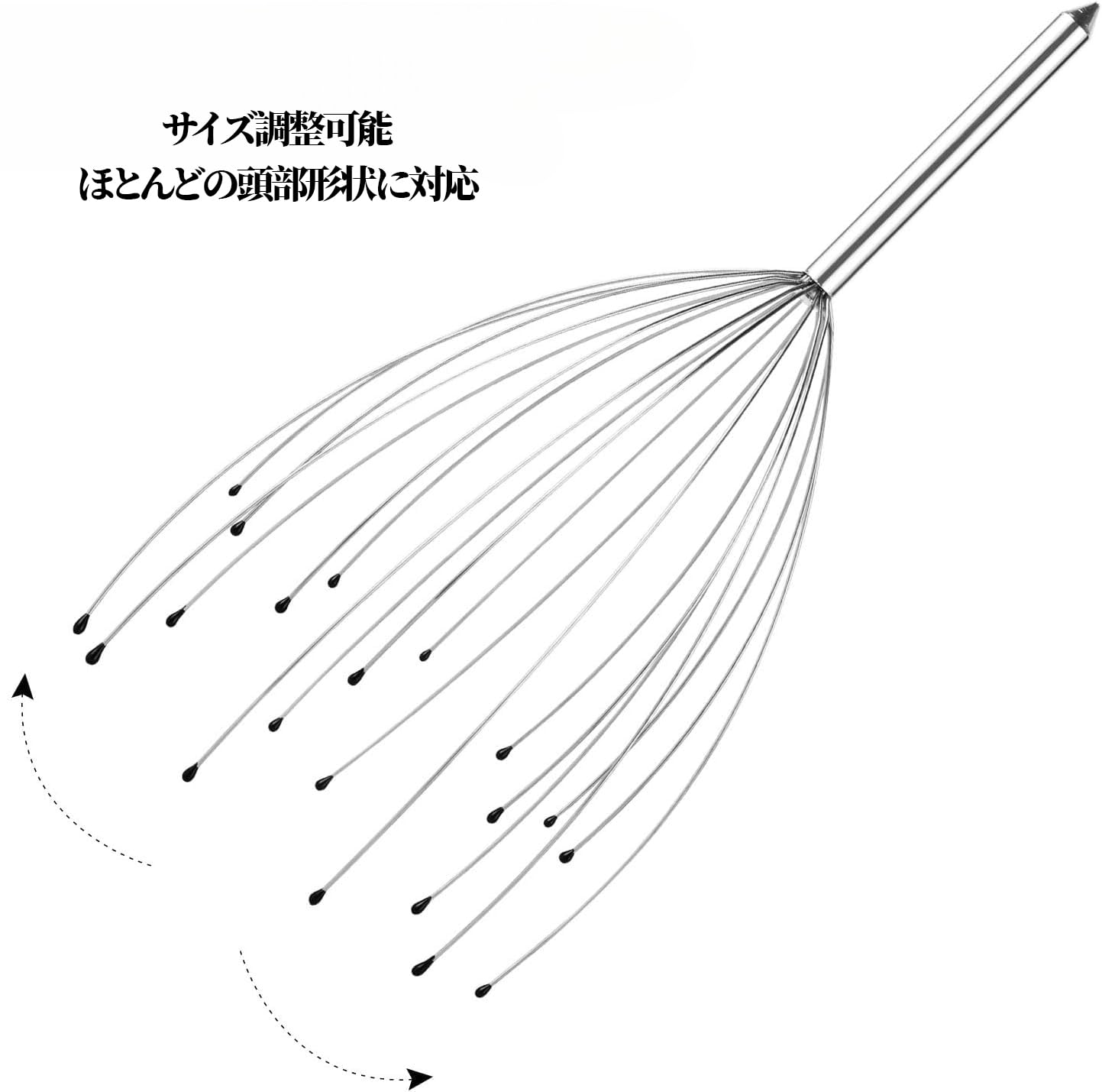 Amazon | aninako 20本指 頭皮マッサージ ハンドヘルドヘッド