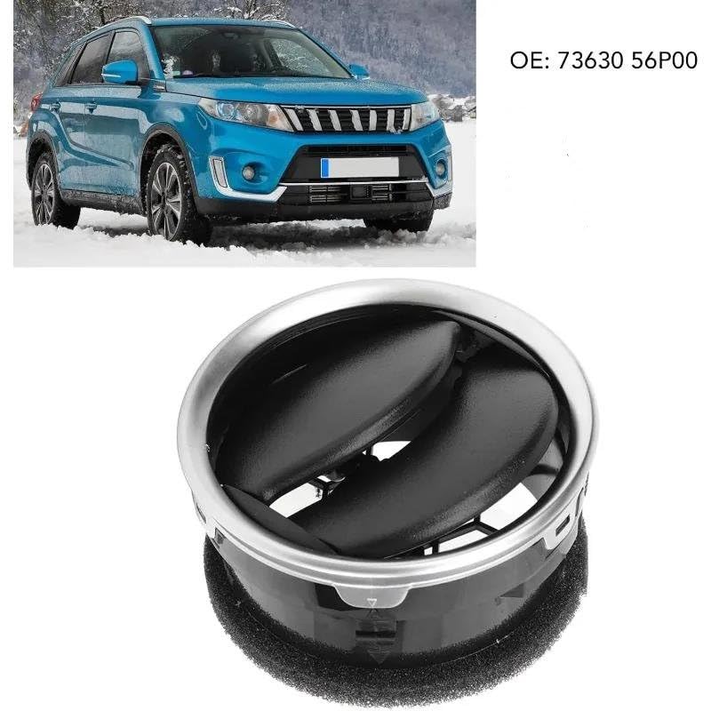 Rejilla de ventilación redonda para Suzuki Vitara 2016-2021 que mejora el flujo de aire interno 3