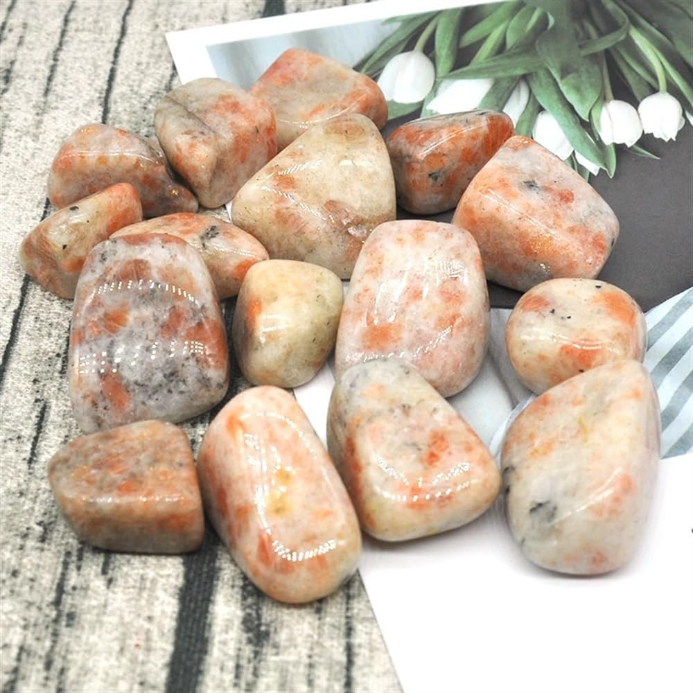 AtkitS Hermoso Piedra Solar Natural, Grava, tamaño de Muestra, Piedra caída Irregular, Cristal curativo Reiki, Mineral de Cuarzo, decoración for el hogar y el Acuario, Regalo (Size : 200g)