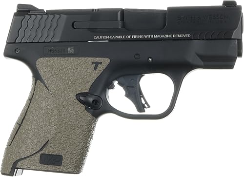 Miniatura 9 de TALON GRIPS Empuñadura adhesiva para pistola compatible con Smith & Wesson Shield Plus - Fabricado en Estados Unidos