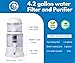 VG Water Mineral Purifier System Filter| Capacity 16 LTS. | at Home Water Filter That Purifies Water, for Drinking Water Dispenser| Countertop Alkaline and Mineral Water Filter