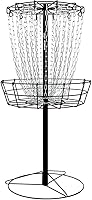 MVP Black Hole Practice Portable Disc Golf Basket - 24-Chain Target for Backyard Practice, Quick Setup, PDGA Size