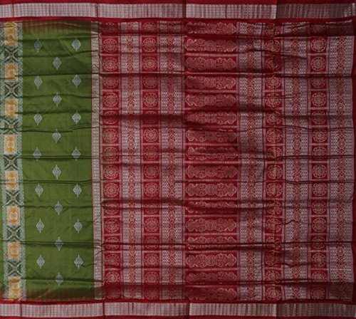 Tridevi Saree bomkai silk saree – image 3