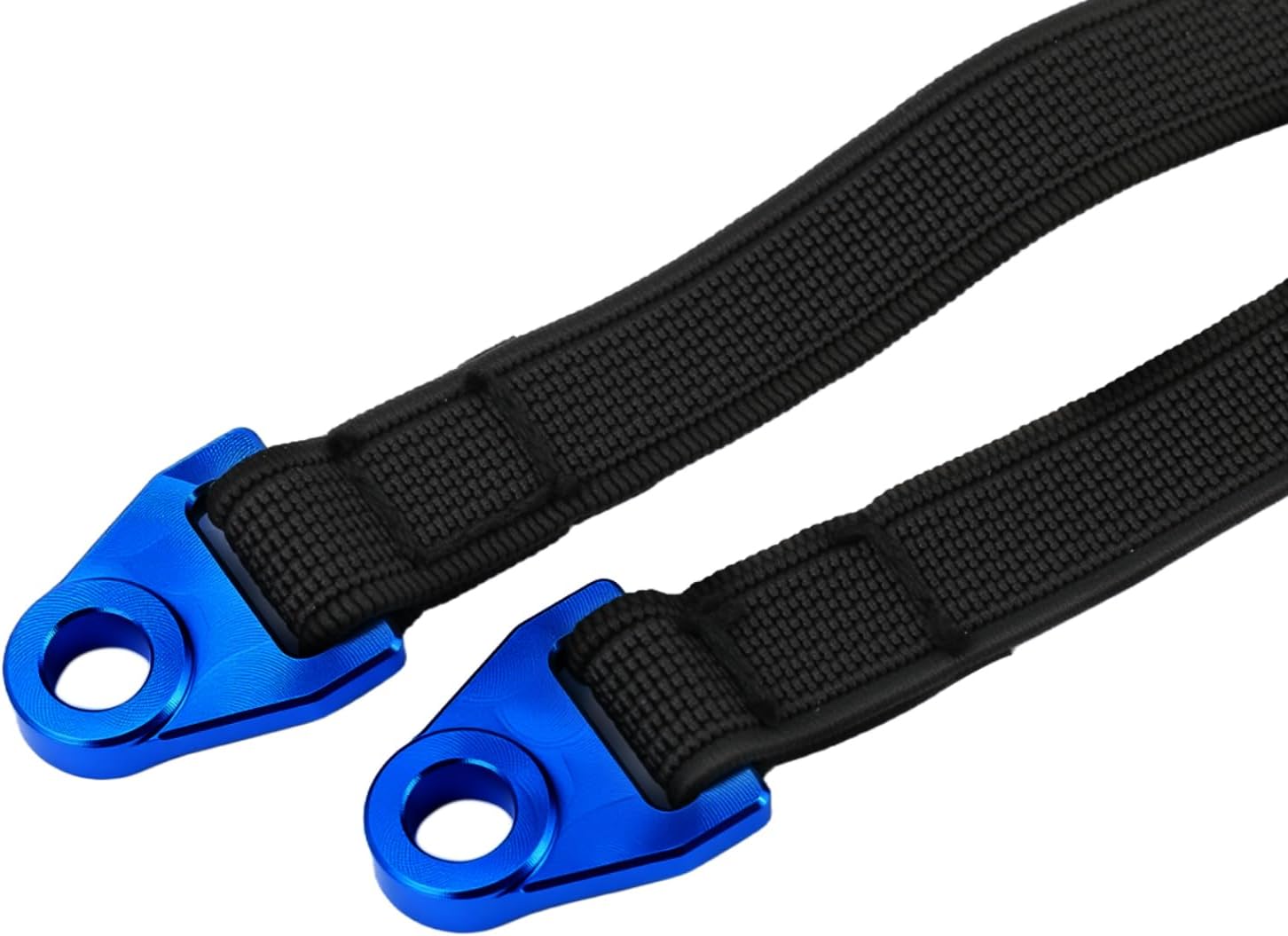 2pcs Rear Shock Absorber Limit Strap(108mm) Upgrade Parts for 1/7 UDR 85076-4 RC Car (Blue)