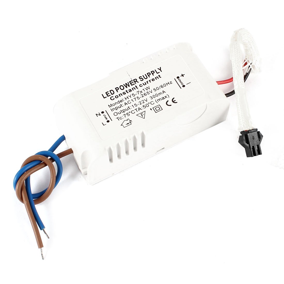 Transformateur alimentation LED HY5-7x1W pilote courant stable 300mA