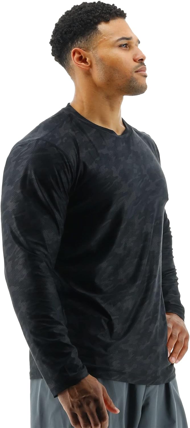 TYR Men's Athletic Performance Workout Airtec Long Sleeve Tee