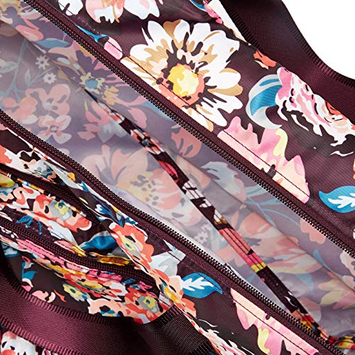 Vera Bradley Women's Packable Weekender Travel Bag, Indiana Blossoms, One Size