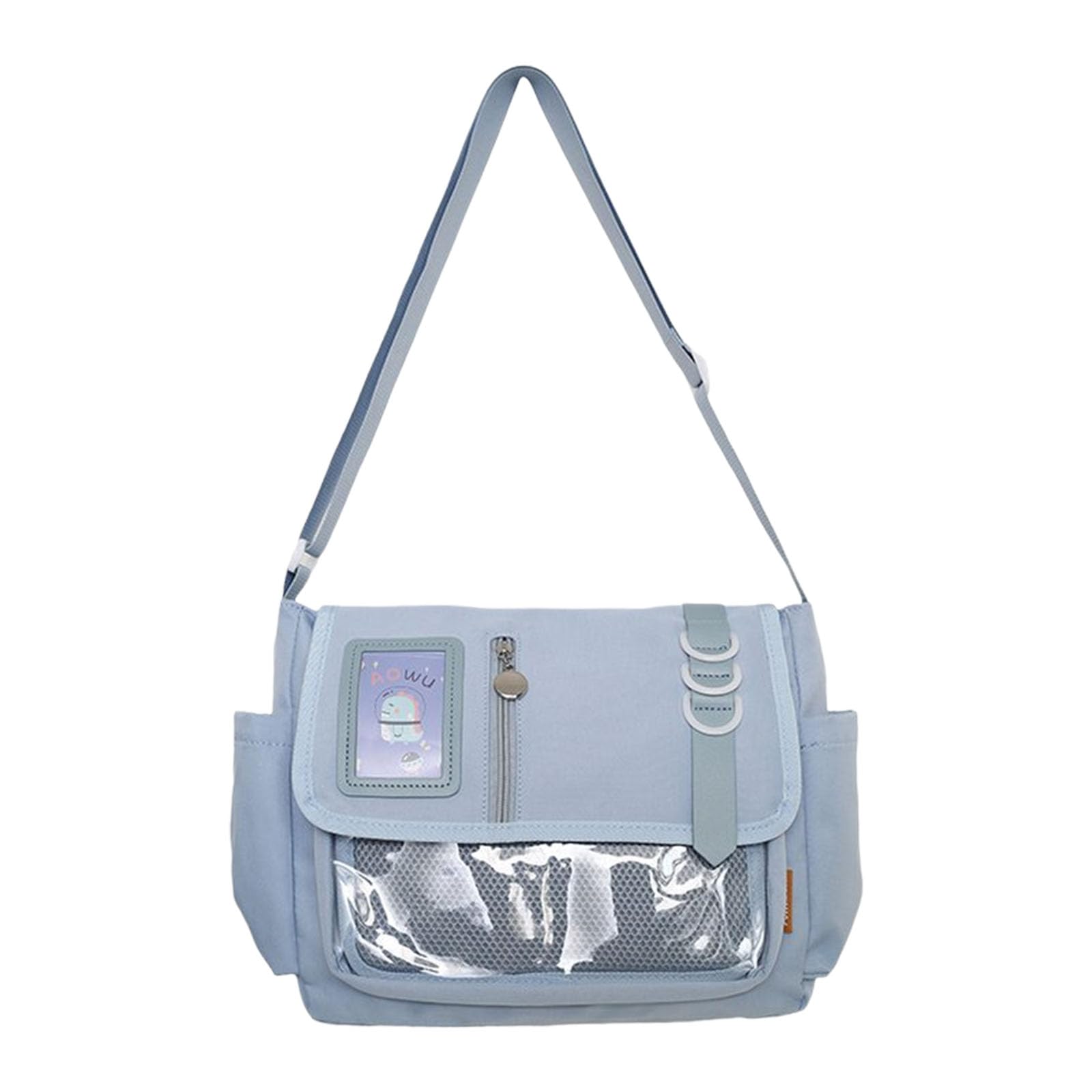 Elnwnnkc Bag Lovely Itabag Casual Crossbody Bag Fashion Messengers Japanese Styles Shoulder for Pin Display Fashion Shoulder