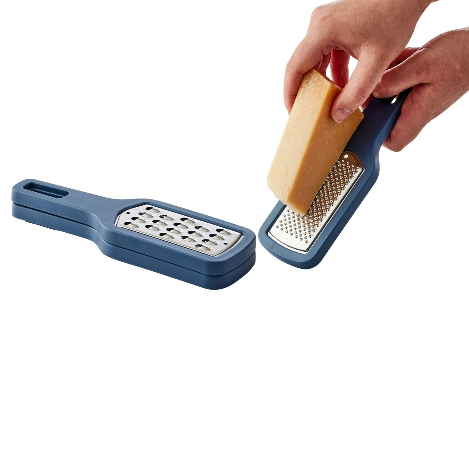 Simply Lakeland Stapelbares 3-teiliges Reiben-Set enthält feine, grobe und Zestenreiben