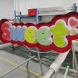 Custom 3D LED Channel Letter Sign - Backlit Business Letters for Storefront Outdoor Signage, Waterproof Metal Letters with Energy Saving LEDs