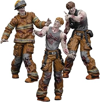 Dark Source Zombie Firefighters 125 Scale Action Figure