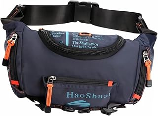 BESPORTBLE 1 Pc Bolsa Deportiva Bolsa de Pecho para Hombres Bandolera Impermeable Bolsos Cruzados de Viaje riñonera Multifuncional cangurera Alta Capacidad Bolsa de Mensajero de los Hombres