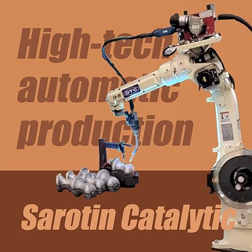 Miniatura 4 de Convertidor catalítico compatible con Chevrolet TrailblazerGMC Envoy 2002-2005, Oldsmobile Bravada 2002-2004, Buick Rainier 4.2L 2004-2005 (solo